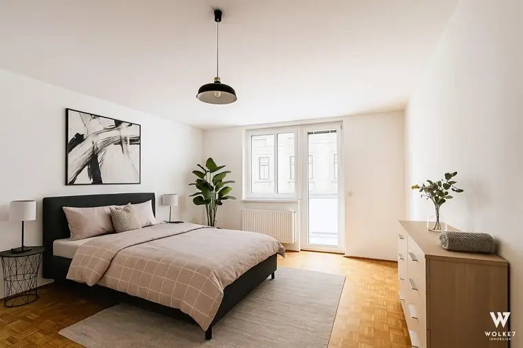 Erstbezug nach Renovierung! 3 Zimmer Wohnung mit Balkon und Lift