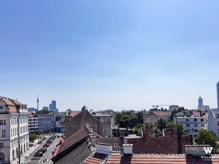Dachterrassenwohnung mit 360° Panorama | 63m² Dachterasse | Am Spitz