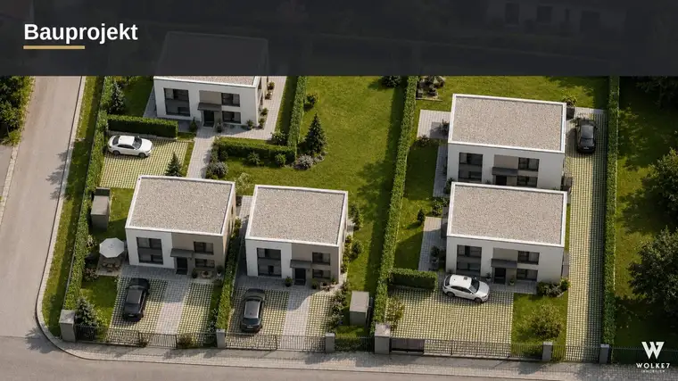 Bauprojekt ca. 1.124 m² in Sankt Andrä-Wördern - Plan für 7 Einheiten