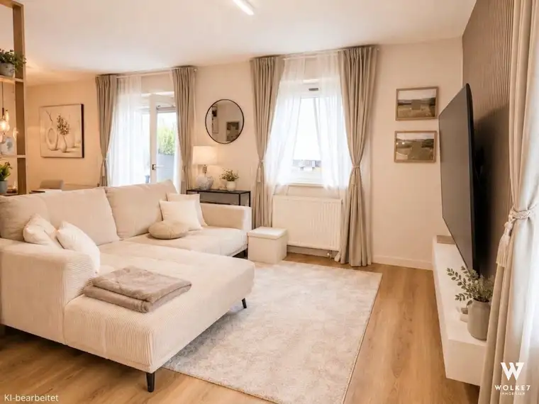 Ruheidylle nahe der Burg Liechtenstein - Stilvoll renovierte Doppelhaushälfte mit Garten, Pool, Sauna &amp; Photovoltaik
