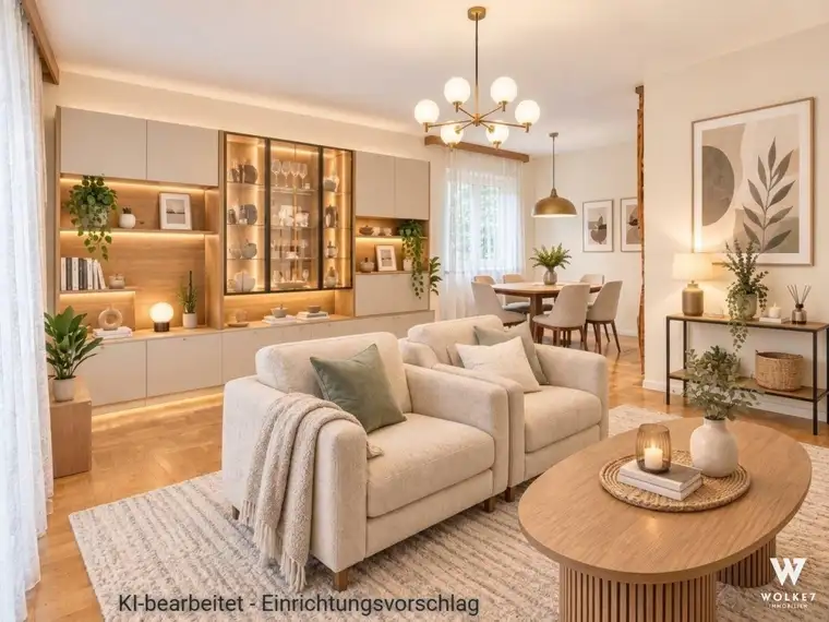 Großzügige 3-Zimmer Wohnung im Bisamberger Schlosspark | Wohnfläche ca. 88,80 m² | Loggia mit Grünblick | Tiefgaragenplatz | Lift | Fahrradraum