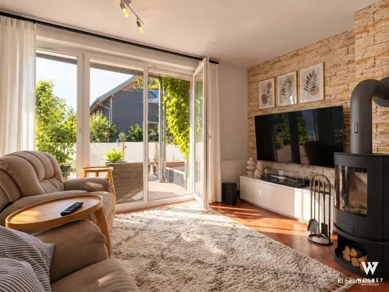 Wohnen mit Hausgefühl in Gießhübl - Exklusive Maisonette mit Garten, Pool &amp; Passivhaus-Komfort