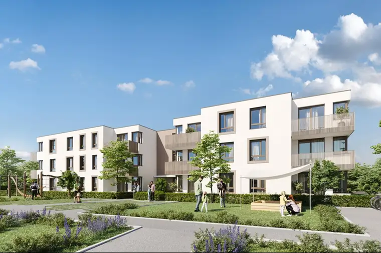 ERSTBEZUG: Provisionsfreie Balkonwohnung, unbefristet