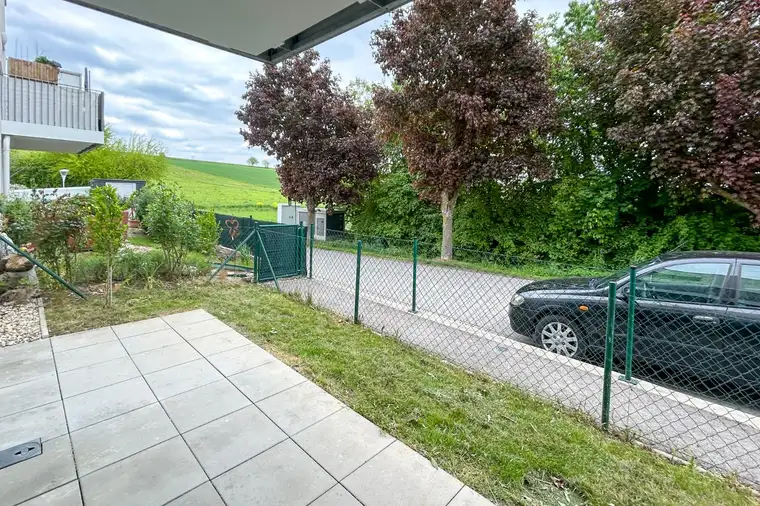 Wohnen im Grünen mit kleinen aber feinen Garten