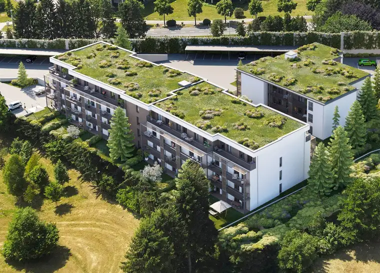 ERSTBEZUG: Westseitig gelegene Dachterrassenwohnung