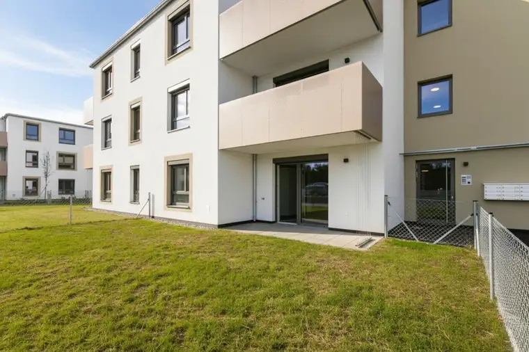 Südwestseitige Erstbezugswohnung mit Garten