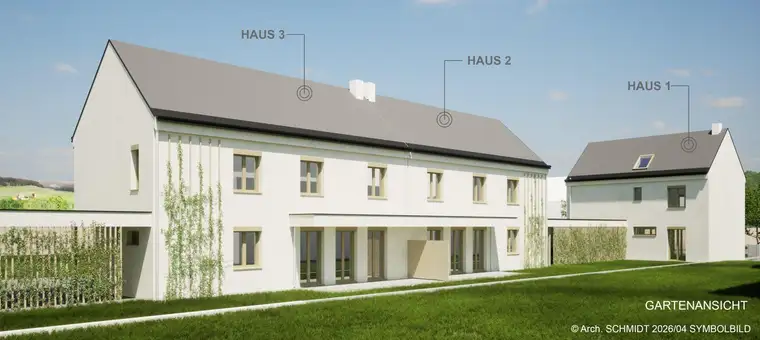 IN PLANUNG: Doppelhaushälfte in ruhiger Lage