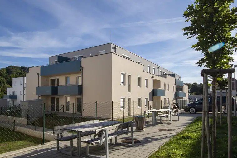 Moderne, südwestseitig gelegene Gartenwohnung