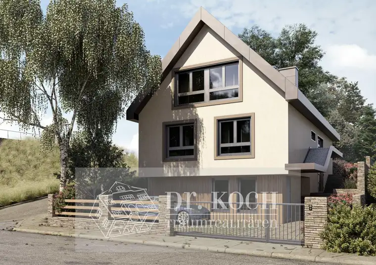 Exklusives Mehr-Ebenen-Haus mit Garten, Terrassen &amp; vielseitigem Raumkonzept