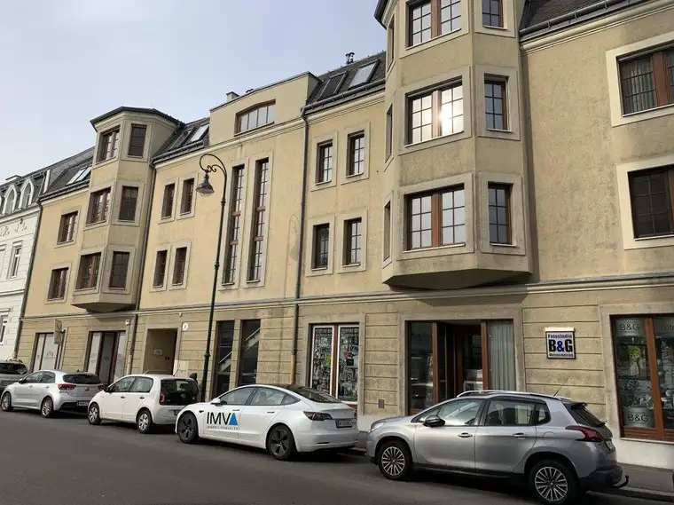 3-Zimmer-Wohnung im Zentrum von Baden - Blick auf die Schwechat!