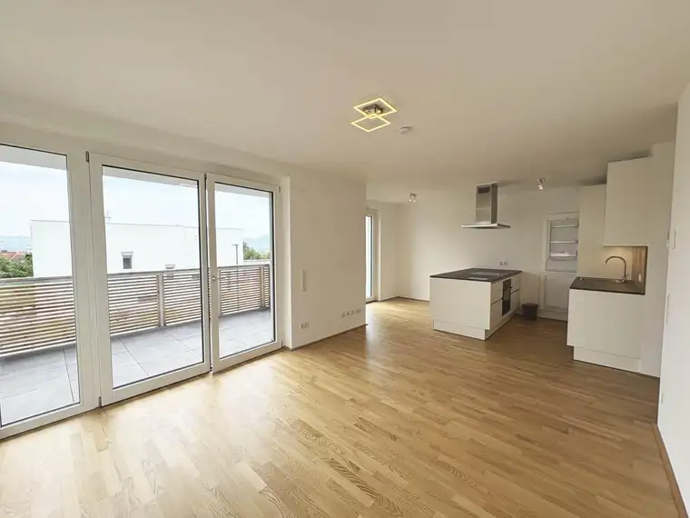 Erstbezug mit Deckenkühlung nahe Altstadt Krems -
hochwertige 2 Zimmer Balkonwohnung
