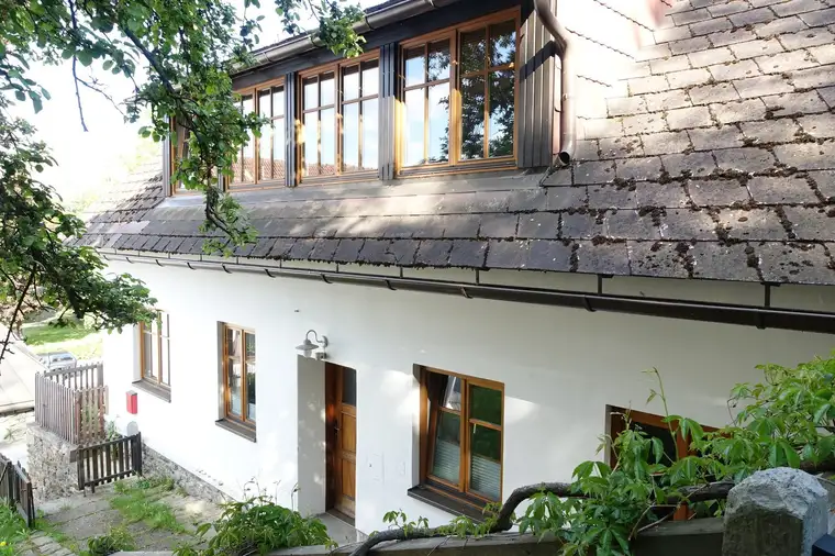WOHNHAUS MIT GROSSEM GARTEN IN ZENTRALER STADTLAGE - AUSBLICK AUF DIE STADT