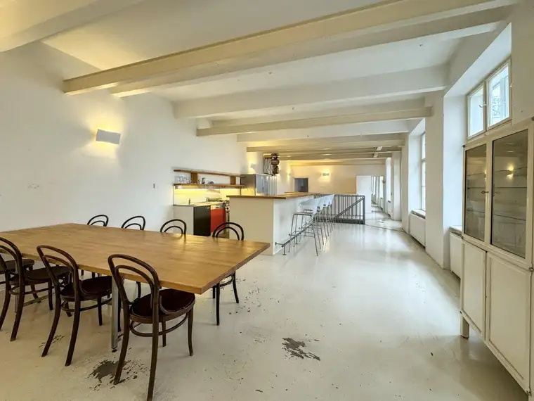 LOFT MIT GRÜNEM HOF IN BESTER LAGE - 212 m² Nutzfläche