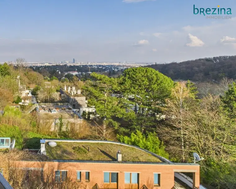Exklusive 3-Zimmer-Wohnung mit zwei Terrassen, Grünblick &amp; Panorama über Wien!