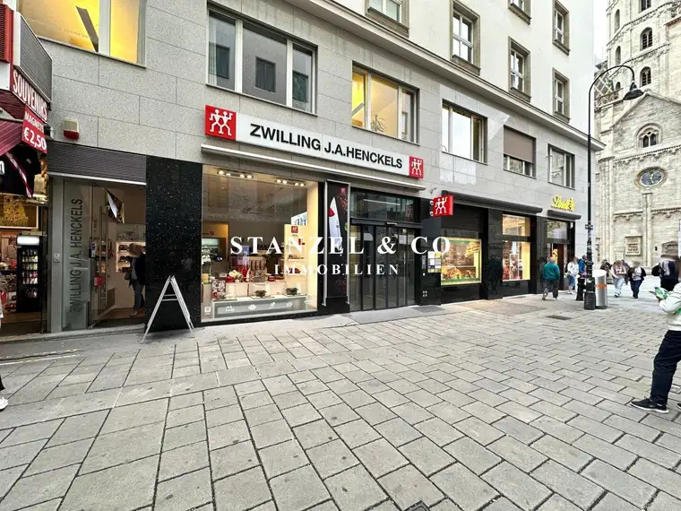 BESTLAGE - GESCHÄFTSLOKAL BEIM STEPHANSPLATZ