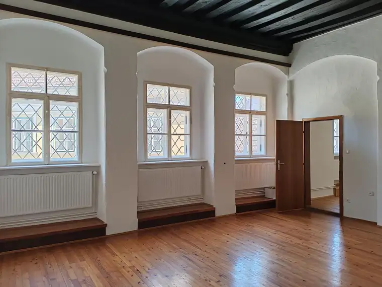 Wohnen im Schloss! - Sanierte 2-Zimmerwohnung mit Gartenmitbenützung!