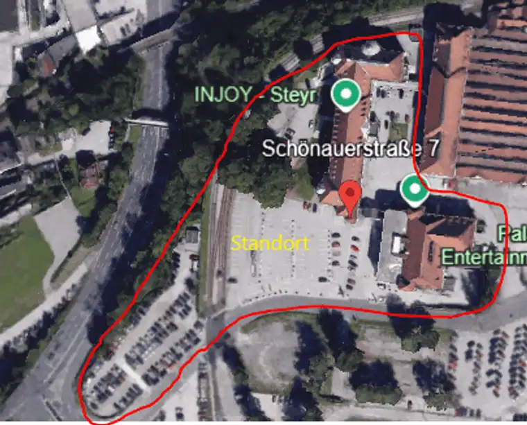 Schotterparkplatz ab 500 - 3.000m² im Zentrum von Steyr 