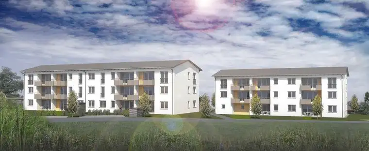 Moderne Erdgeschosswohnung mit Tiefgaragenparkplatz