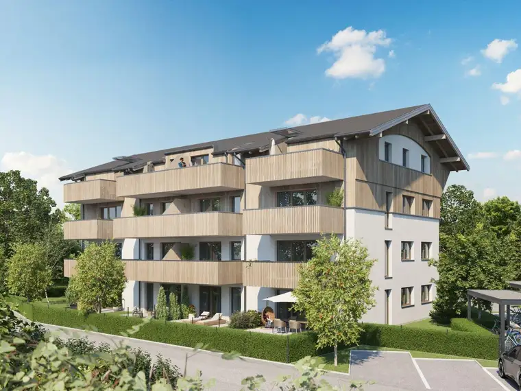 Neue 63m² Dachgeschosswohnung in Wals "am Althammergut"!