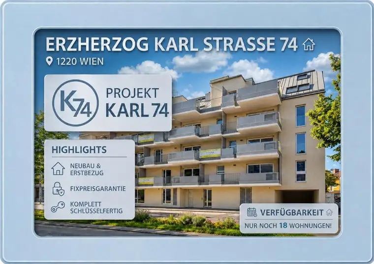 ++ MODERNE 3-Zimmer GARTENWOHNUNG ++ Projekt KARL74