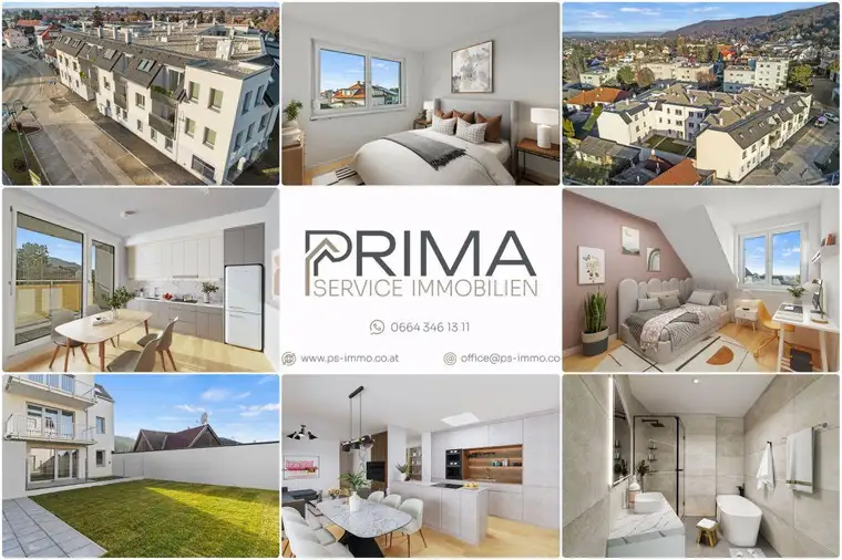 ++ NEU ++ PRIMA DREI Zimmer mit ZWEI GÄRTEN