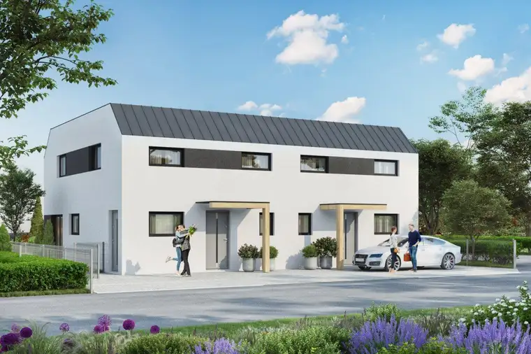 ++ NEUBAU DOPPELHÄUSER in GUNTRAMSDORF, Margeritenweg ++ 
