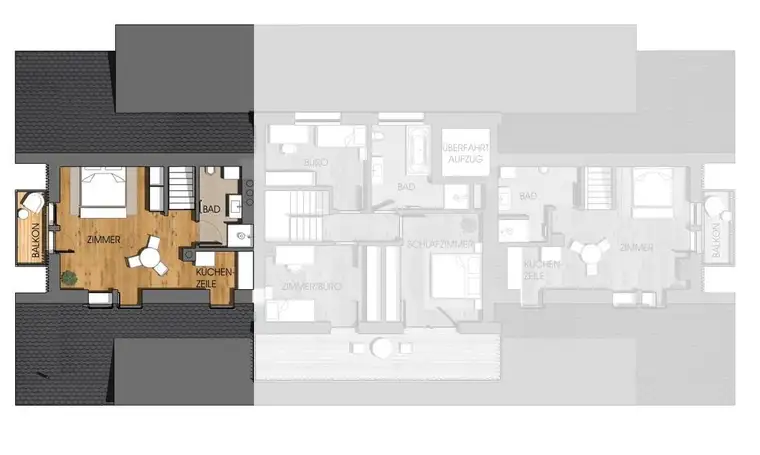 15608 ERSTBEZUG - klein, fein und modern - Studio zum Wohlfühlen