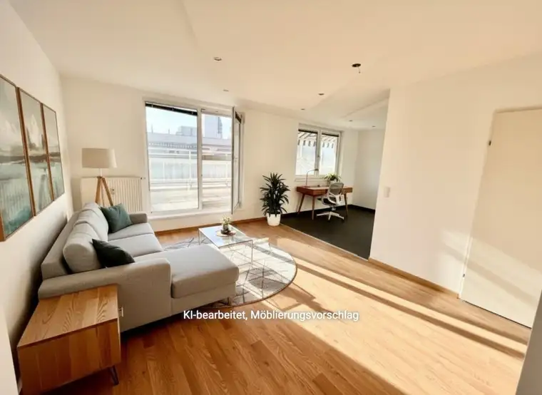 PROVISIONSFREIE 3,5 ZIMMER DG-WOHNUNG MIT GROSSER TERRASSE IN DER FORSTHAUSGASSE!