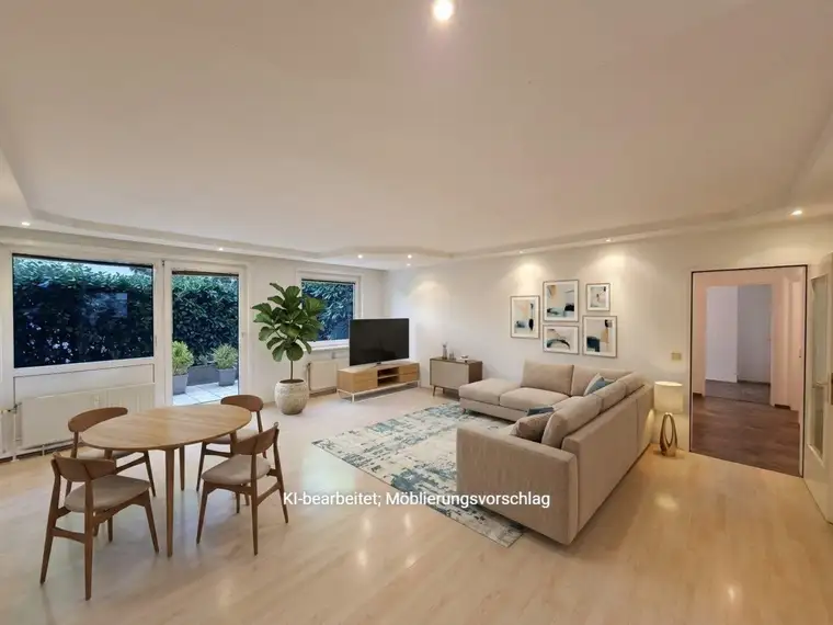 PROVISIONSFREI VOM EIGENTÜMER! GARTENWOHNUNG! 3-ZIMMER WOHNUNG MIT TERRASSE UND EIGENGARTEN!