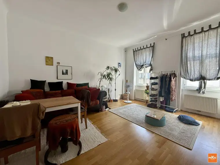 Stilvolle 1-Zimmer-Wohnung mit laufenden Mieteinnahmen