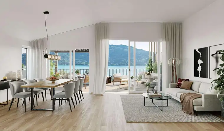 *Open House 18.09.* XXL-Terrasse mit Seeblick-Penthouse: Raumhöhe bis 3.3m!