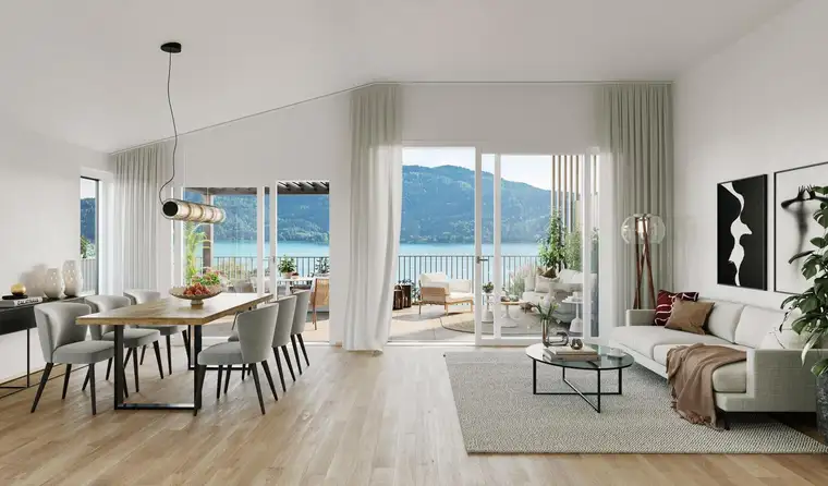 Exklusive Penthouse-Wohnung mit Seeblick - SEEPANORAMA Pörtschach