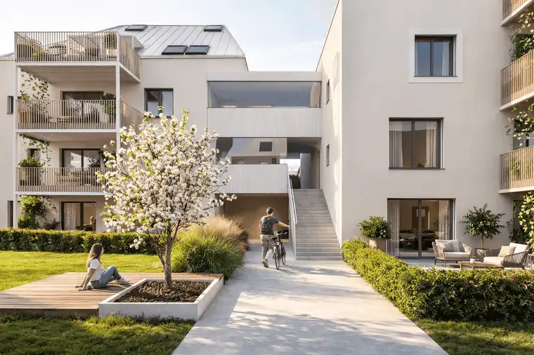 Ost-Terrasse &amp; großem Garten *Freinberg*