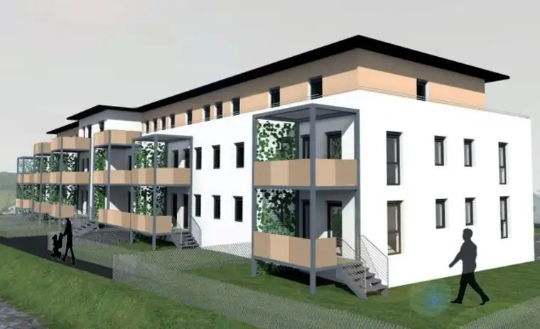 Geförderte Genossenschaftswohnung mit Eigengarten - Kaufoption