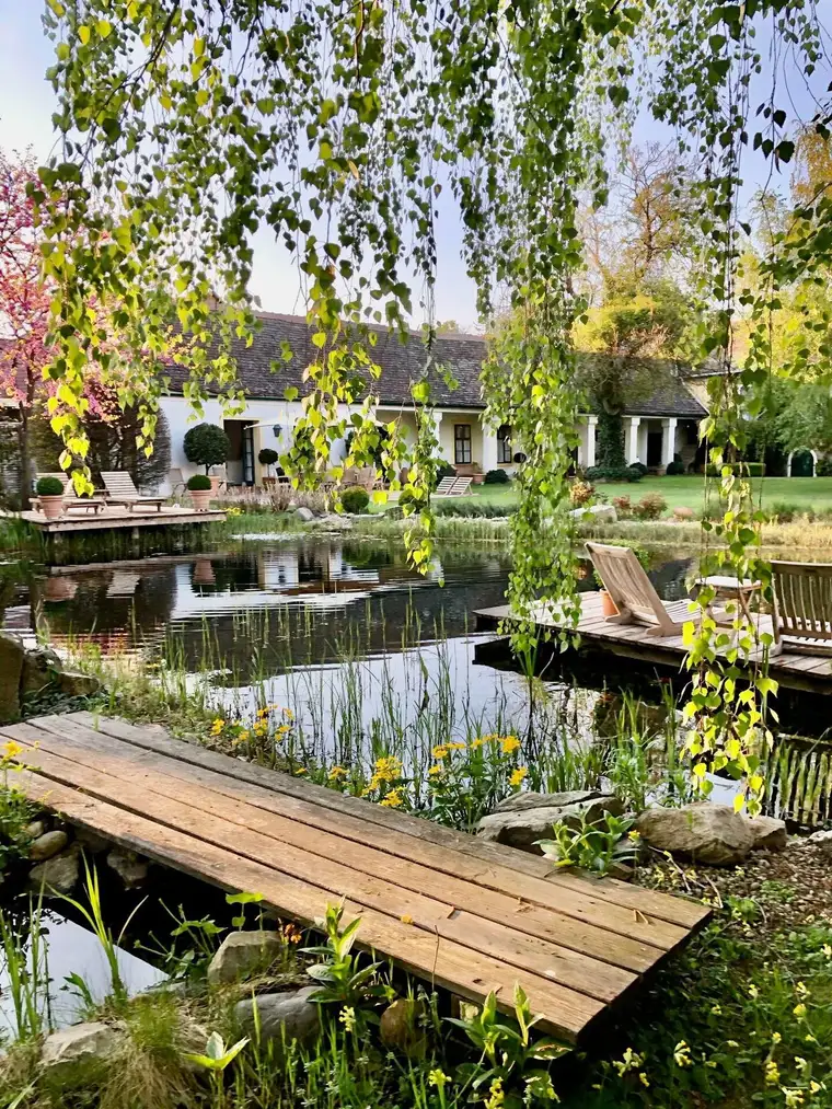 Historisches Haus - mit Schwimmteich an der Stadtgrenze von Wien