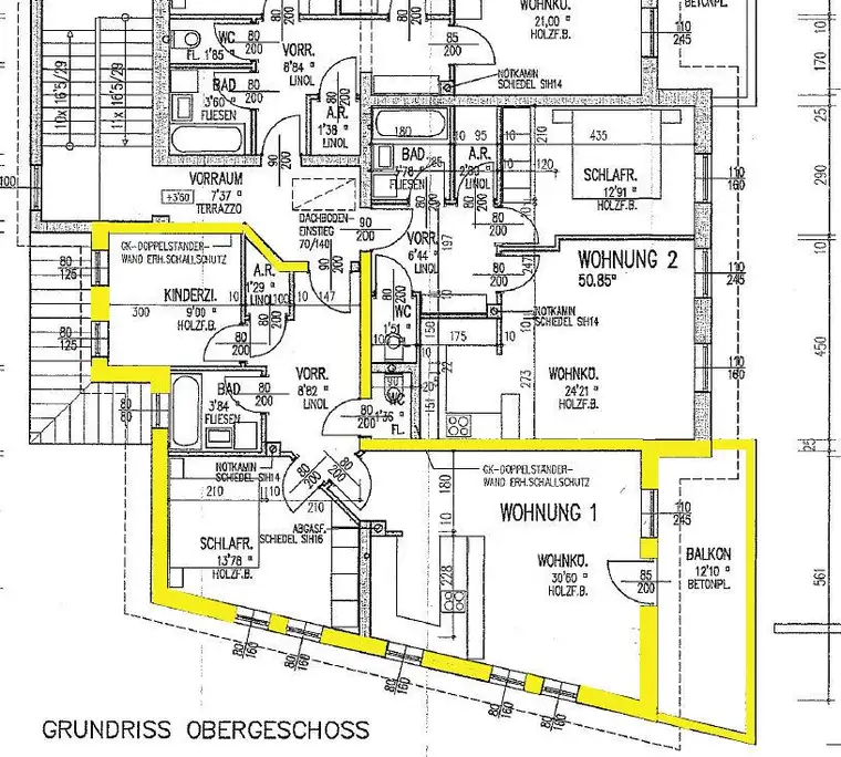 4-Raum Wohnung mit in St. Stefan