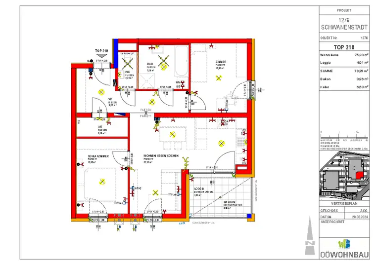 Neubau: geförderte Mietwohnung mit Kaufoption in Schwanenstadt