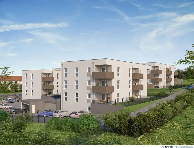Neubau: geförderte 2-Raum Eigentumswohnung in Andorf