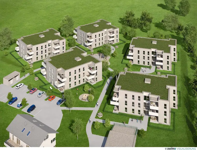 Neubau: geförderte 2-Raum-Eigentumswohnung in Wilhering Top 401