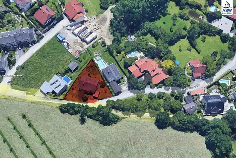 Exklusives Baugrundstück für Einfamilienhaus oder Doppelhaus in zentraler, sehr begehrter Lage
