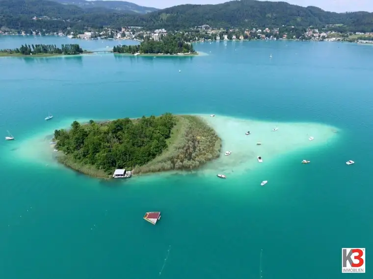 K3 - NEU: WÖRTHERSEE - VILLENBAUGRUND - TRAUMBLICK AUF DEN SEE