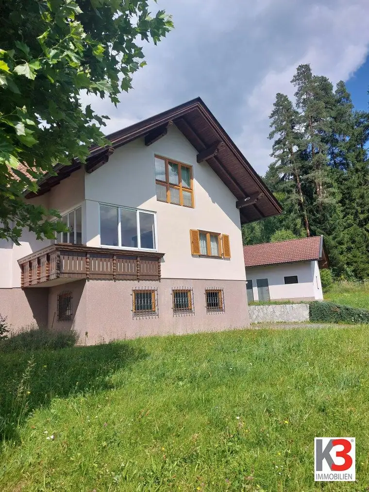 K3 - Gepflegtes Einfamilienhaus mit herrlichem Bergpanorama und WÖRTHERSEE NÄHE