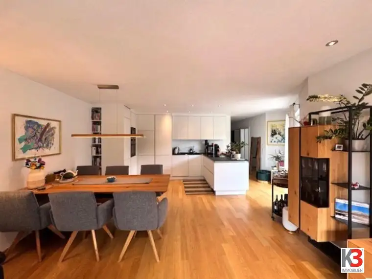 K3! - Traumhafte Gartenwohnung in exklusiver, ruhiger Salzburger Stadtlage inklusive Tiefgaragenplatz!