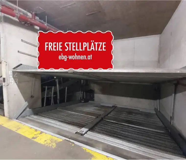 Stapelparker nahe Bahnhof