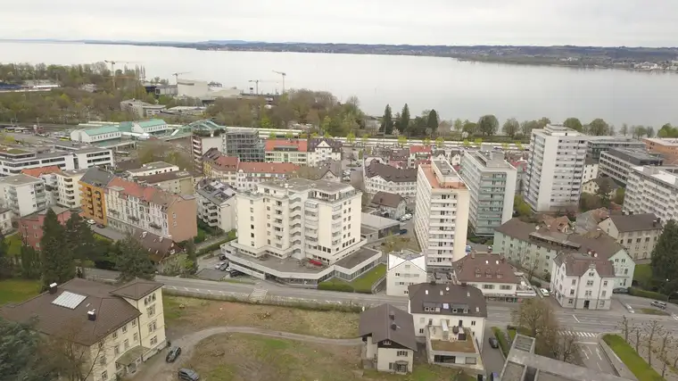 Büroflächen mit 15 Garagenplätzen in zentraler Lage von Bregenz