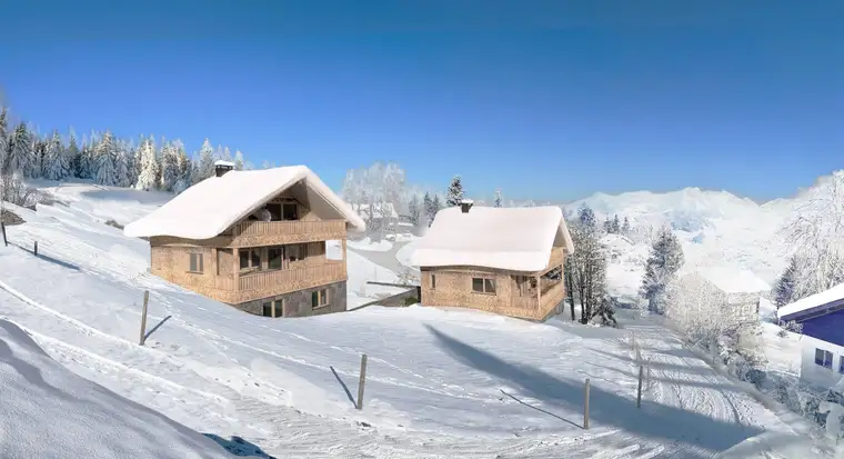FERIENWIDMUNG - Neu - Bregenzerwald - Egg - Vollholz Chalet mit 133m², Garten, Terrasse, Garage und hochwertiger Ausstattung
