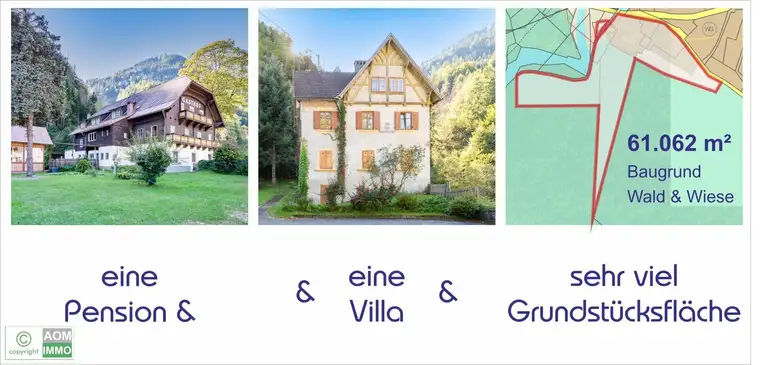 Pension &amp; Gasthof &amp; Villa &amp; Baugrund &amp; Wald &amp; Wiese