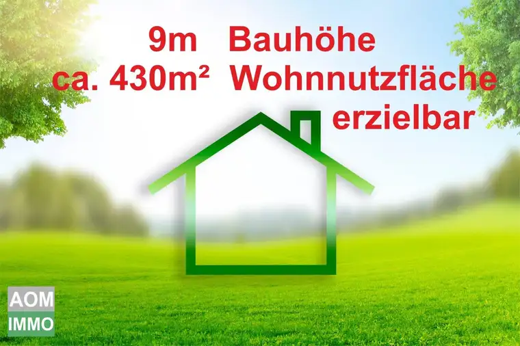 Bauträger WE 4 Baugrundstück in zentraler Lage Wiens - 430m²