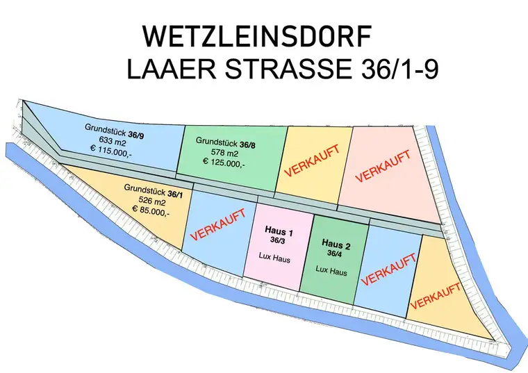 Jetzt Grundstück sichern! Provisionsfreie Bauplätze in Wetzleinsdorf!