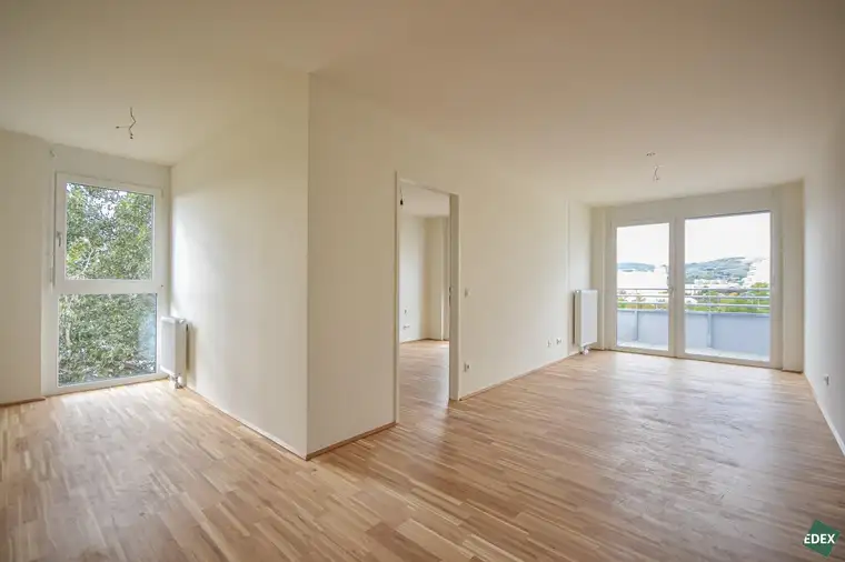 Schöner 2-Zimmer-Neubau mit Balkon in Ruhelage